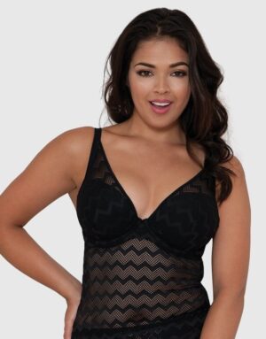 Curvy Kate High Voltage Plunge Tankini Top